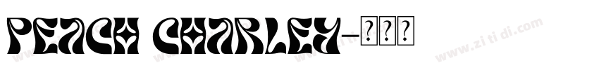 Peach Charley字体转换